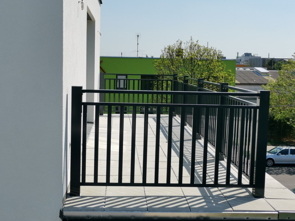 Aluminiumbalkon modern