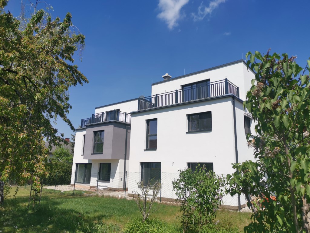 Aluminiumbalkon modern, anthrazit