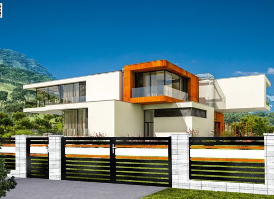 Lamellenzaun, Aluminium, mehrfärbig